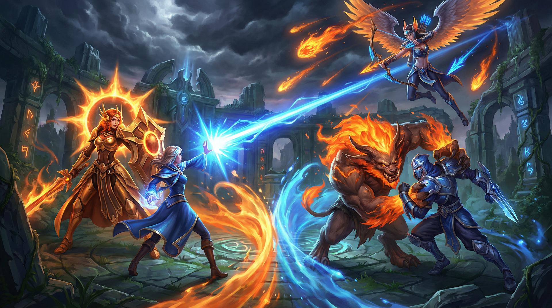 群P英雄联盟游戏视频